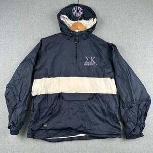 Charles River Jacket Unisex Medium Blue University of Tennessee Sigma Kappa‎